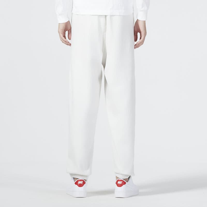Мужские трикотажные спортивные штаны Nike, белые