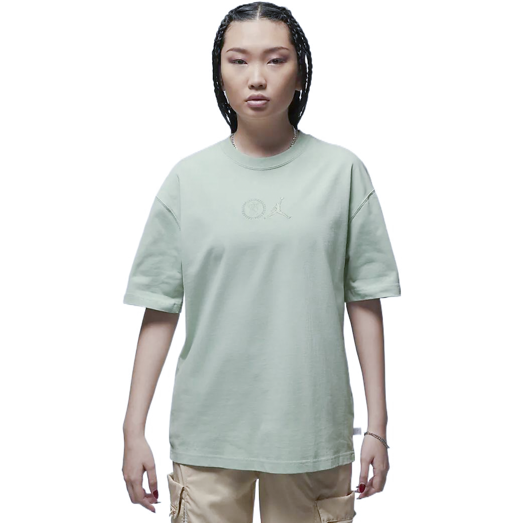 Женская футболка с вшитыми рукавами Jordan x Bephies Beauty Supply, голубая