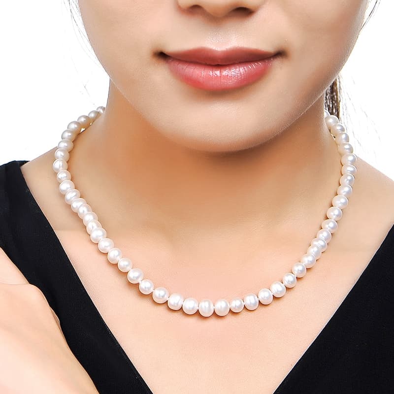 PEARL QUEEN Жемчужные ожерелья женские