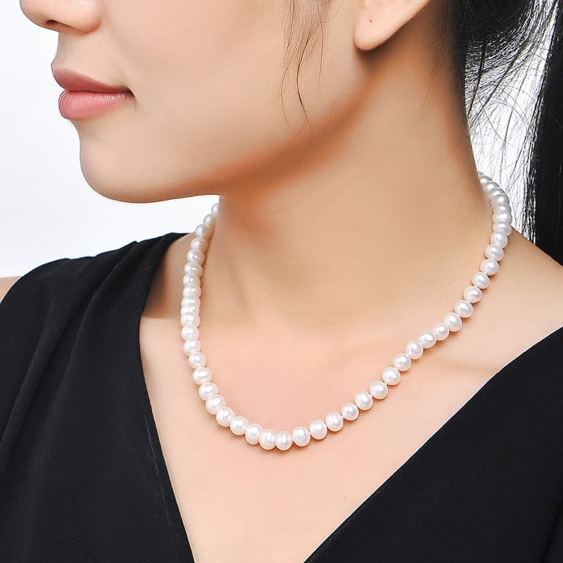 PEARL QUEEN Жемчужные ожерелья женские