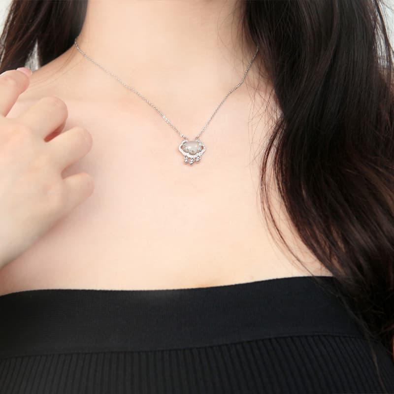 IOTS посеребренные ожерелья женские