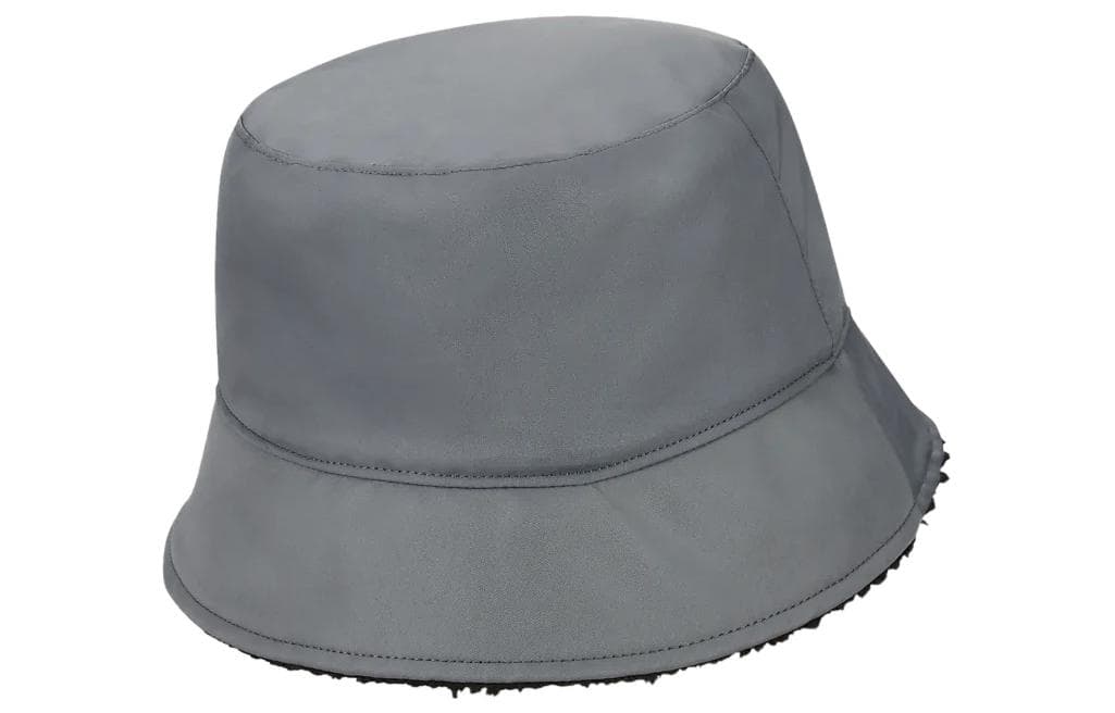 Двусторонняя флисовая панама Nike, черный/серый