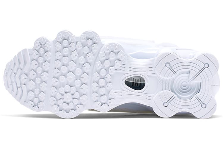 Женские кроссовки Nike X Comme Des Garcons Shox Tl, белые