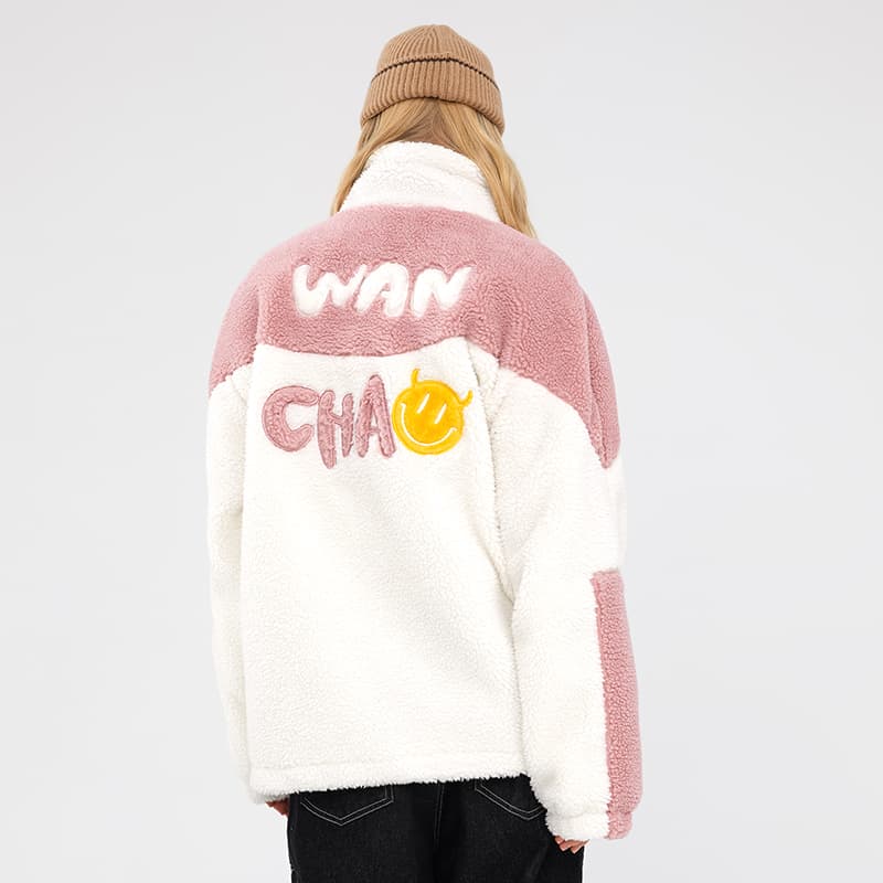 WANCHAO CP Бархатное пальто в корейском стиле унисекс