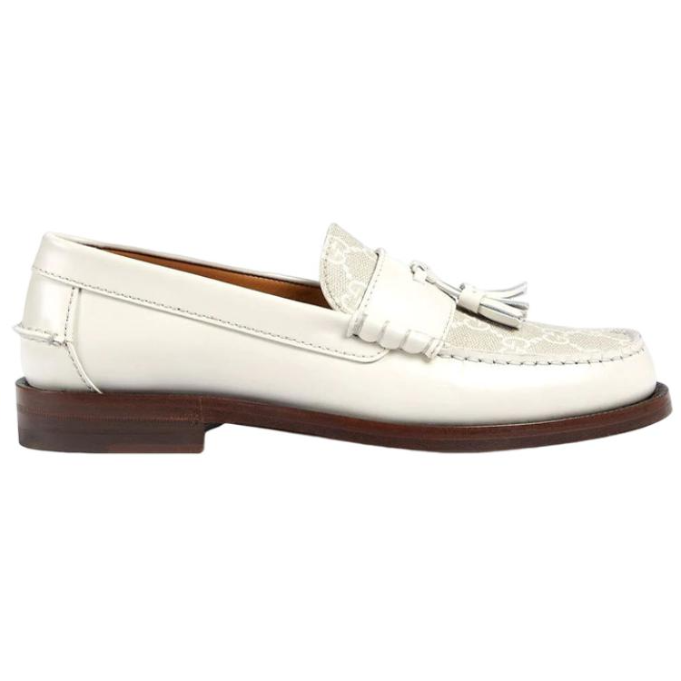 Лоферы GUCCI женские бежевые