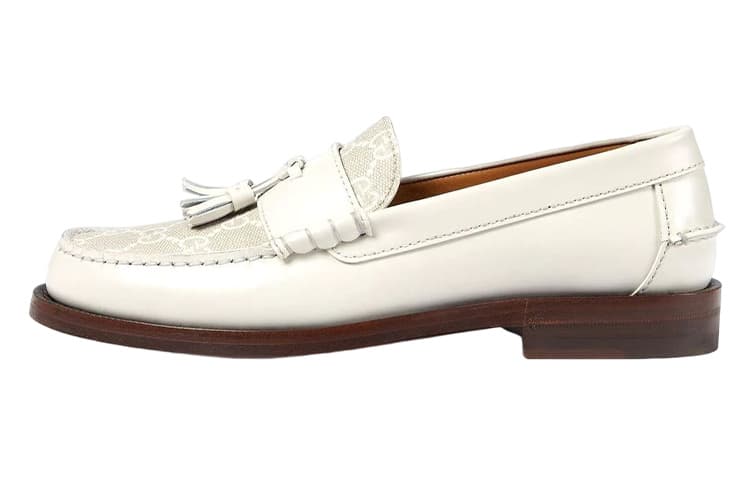 GUCCI Loafers Women's Beige