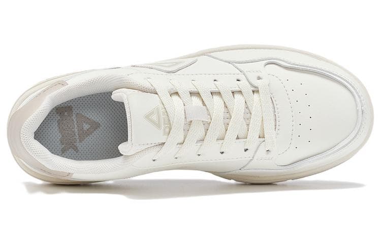 PEAK Air Force 1 амортизирующее покрытие, легкие дышащие нескользящие низкие туфли для скейтборда, парусиновая белая обувь