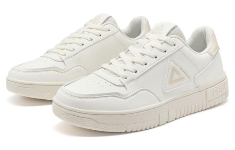 PEAK Air Force 1 амортизирующее покрытие, легкие дышащие нескользящие низкие туфли для скейтборда, парусиновая белая обувь