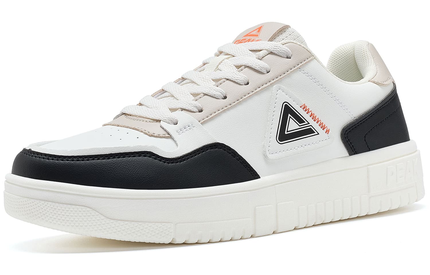 PEAK Air Force 1 амортизирующее покрытие, легкие дышащие туфли для скейтборда с низким верхом, мужские бежевые, белые, черные