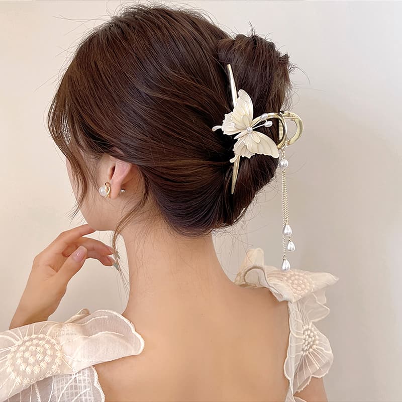 Заколки для волос SENDME женские, золотистые