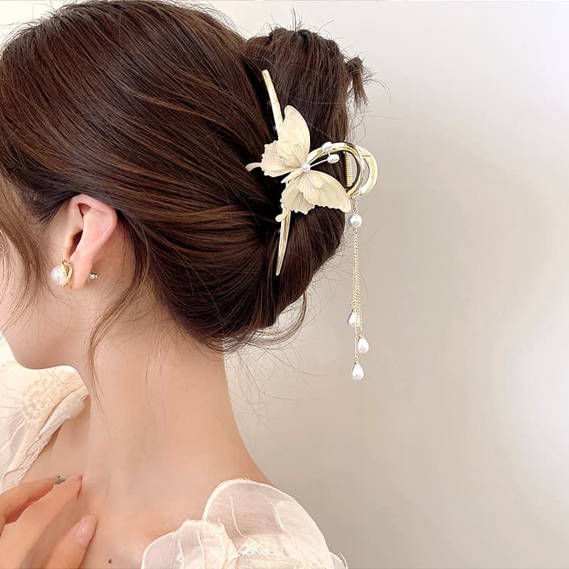 Заколки для волос SENDME женские, золотистые