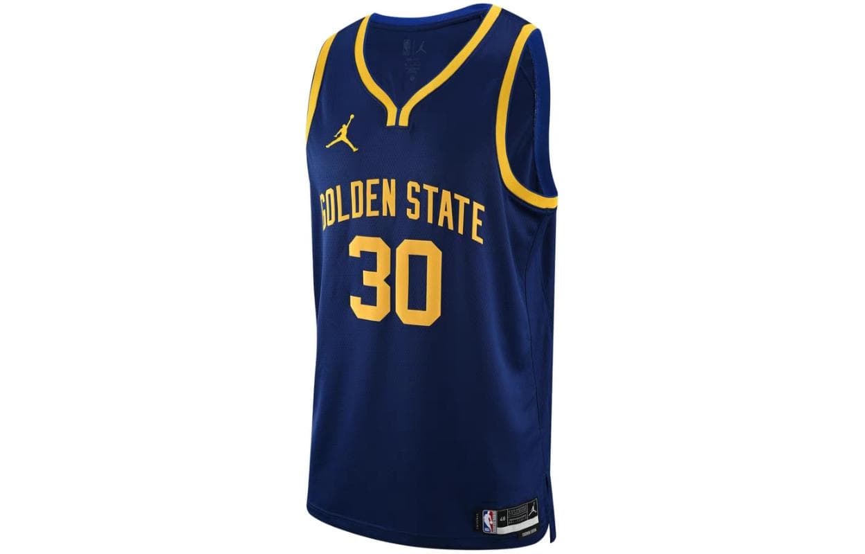 Jordan Dri FIT Basketball Jersey Unisex Blue