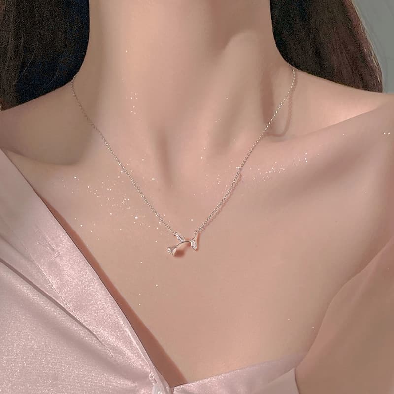 Женские ожерелья из стерлингового серебра 925 пробы DAISY BEAUTY