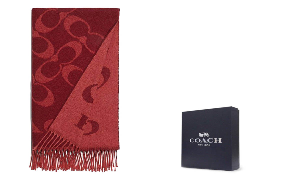 COACH Вязаные шарфы женские