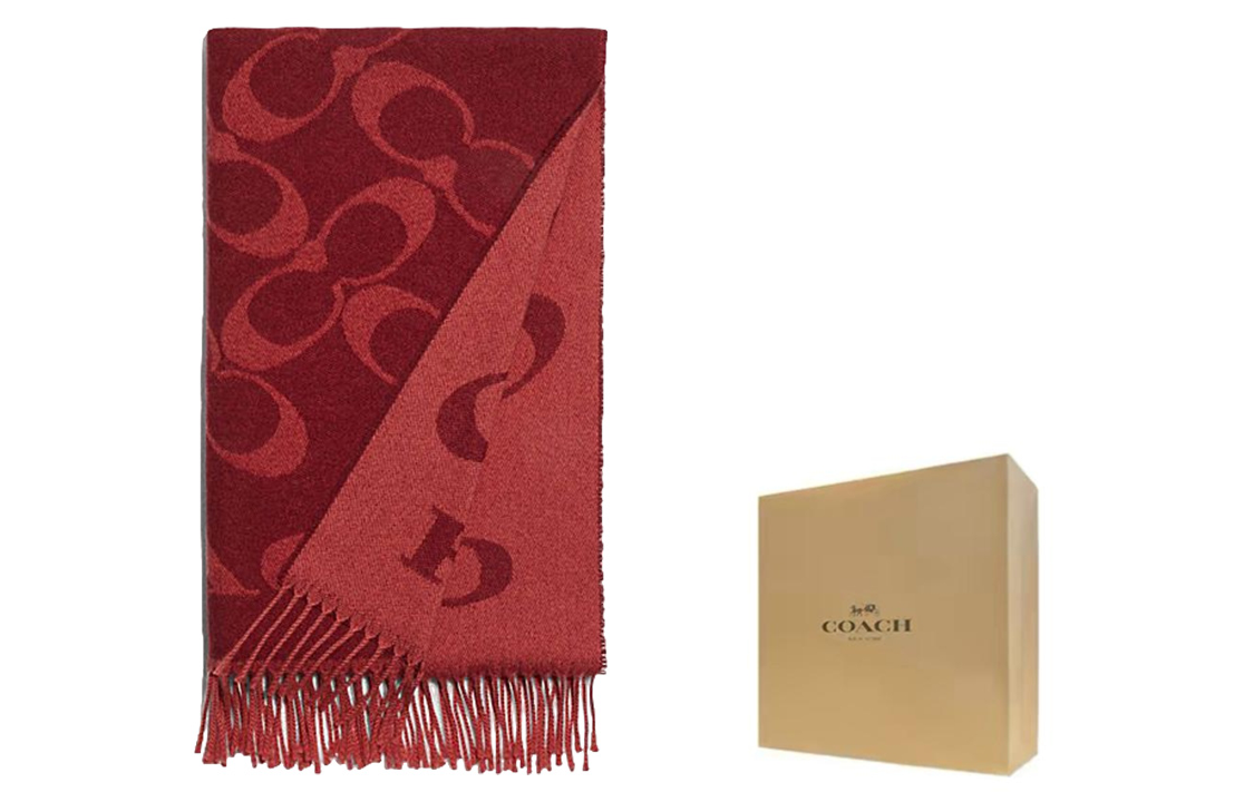 COACH Вязаные шарфы женские