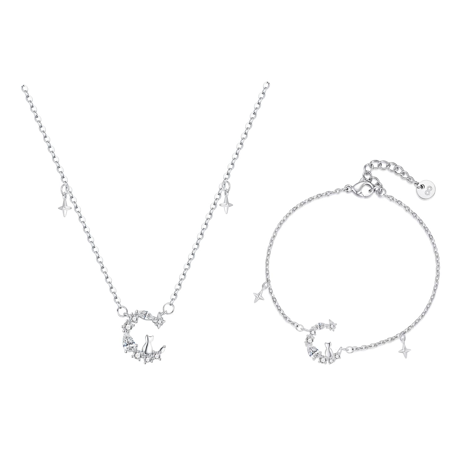 Zeroline S925 Серебряные ожерелья женские