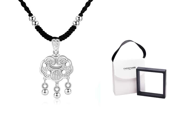 CHIEMOT Ожерелье с замком мира из сплава унисекс