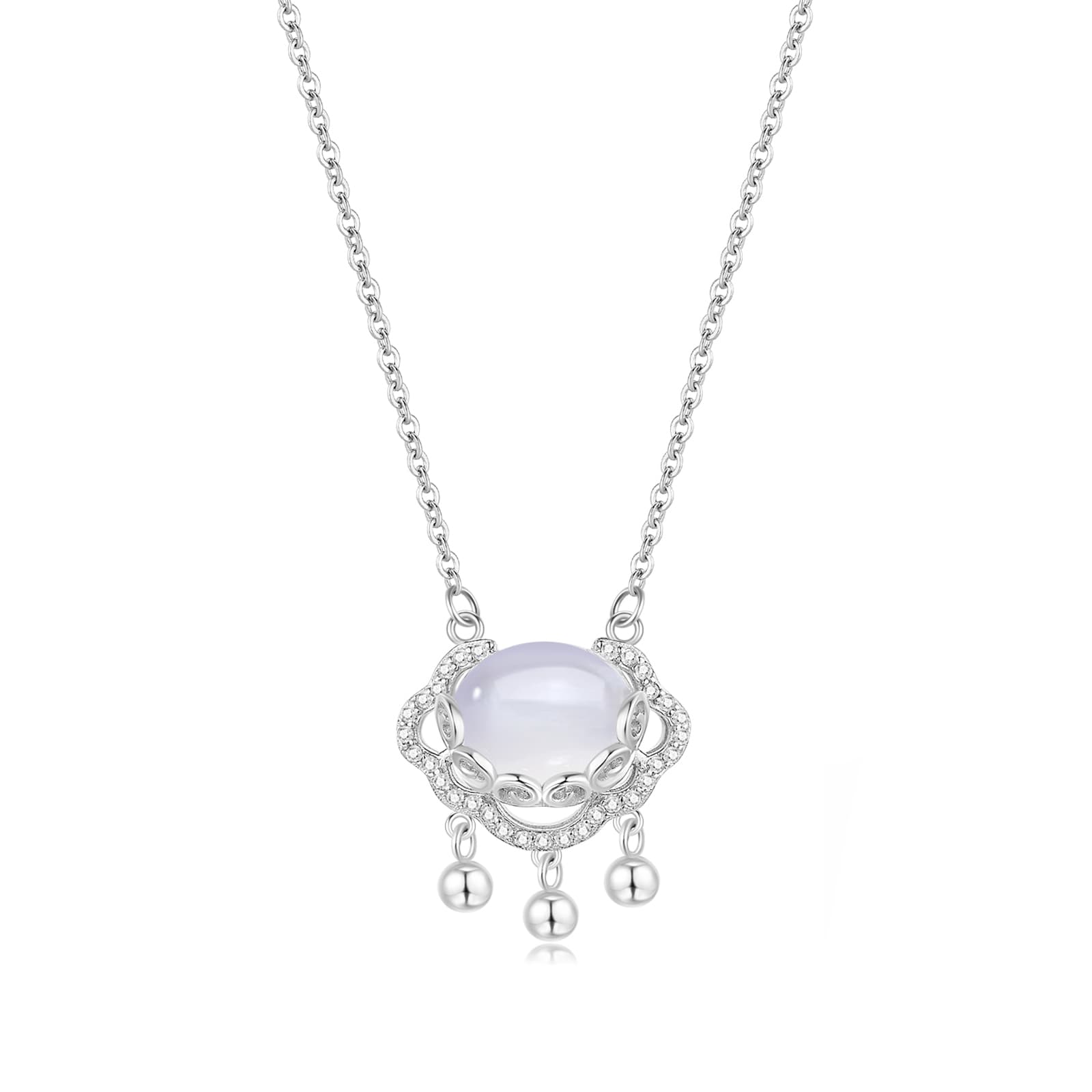 Jodie&Kevin Natural Chalcedony Necklaces Women's