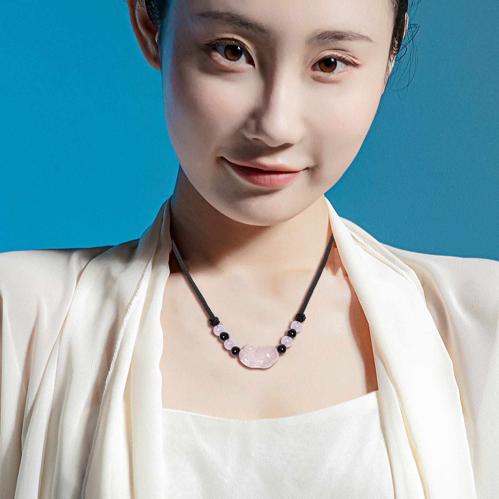 Ожерелья из обсидиана Jodie&Kevin унисекс