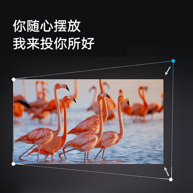 Мини-проекторы Xiaomi Домашний проектор Автоматическая фокусировка с поддержкой бок о бок NFC