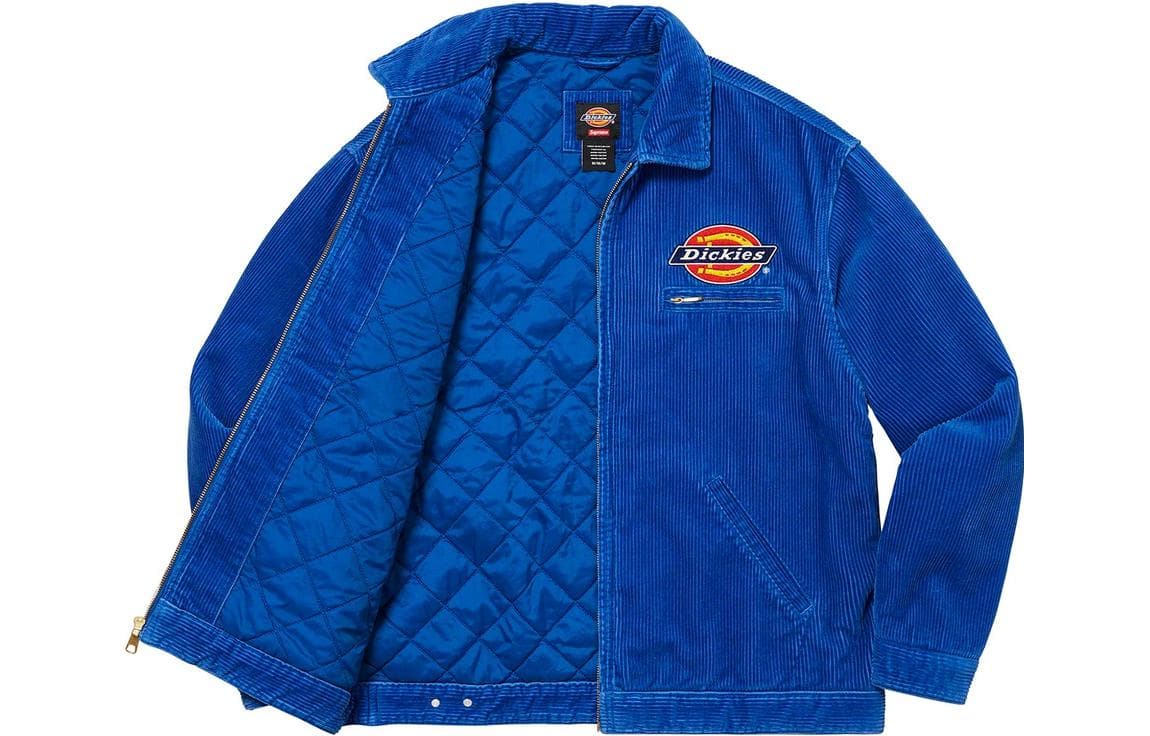 Вельветовая рабочая куртка Supreme Dickies