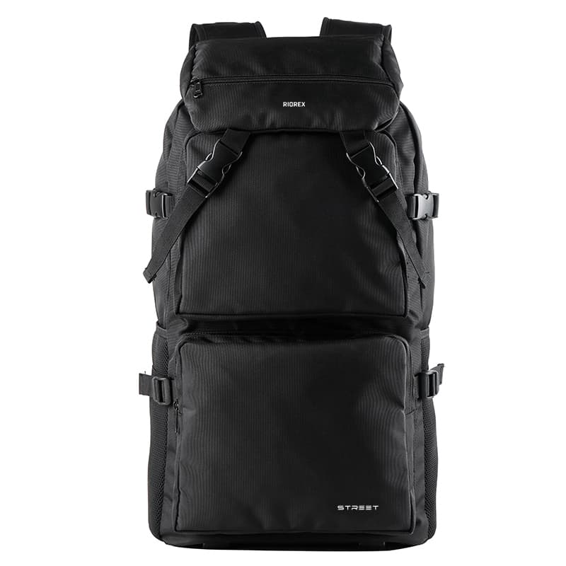 Рюкзак RIOREX тканевый обычный мужской черный
