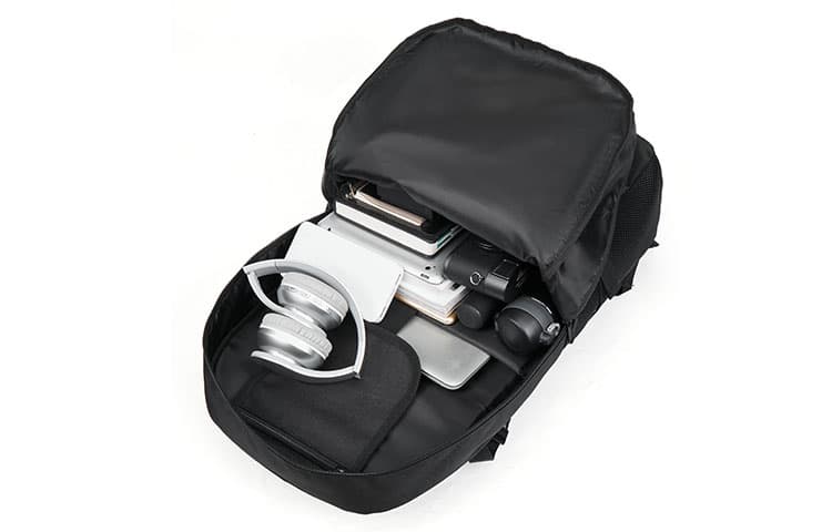 Рюкзак RIOREX тканевый обычный мужской черный