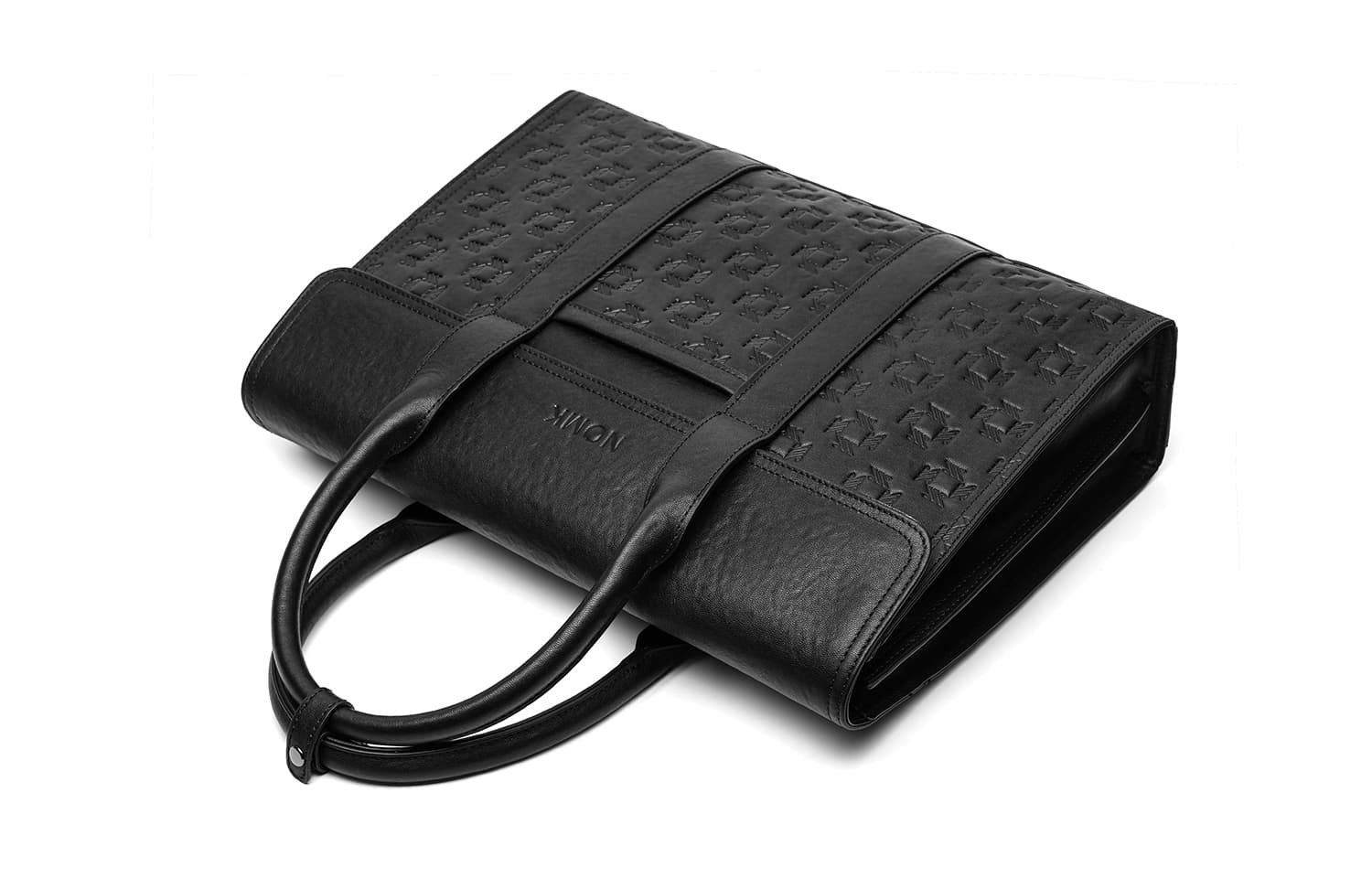 NOMK, верхняя кожа из коровьей кожи, электрическая сумка для ноутбука, сумка через плечо, сумка через плечо, портфель, большой размер, мужской черный