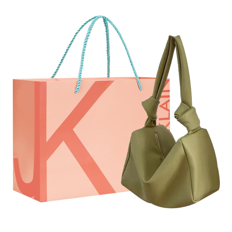 JANE KLAIN Сумка на плечо из искусственной кожи Сумка-облако Сумка на плечо Женская белая/зеленая