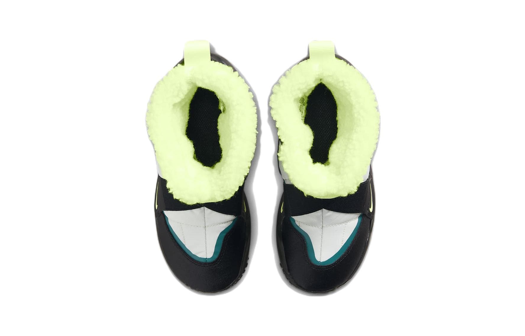 Nike Flex Advance Boot Нескользящие и износостойкие теплые детские ботинки желто-зеленого цвета для детей от 3 до 7 лет