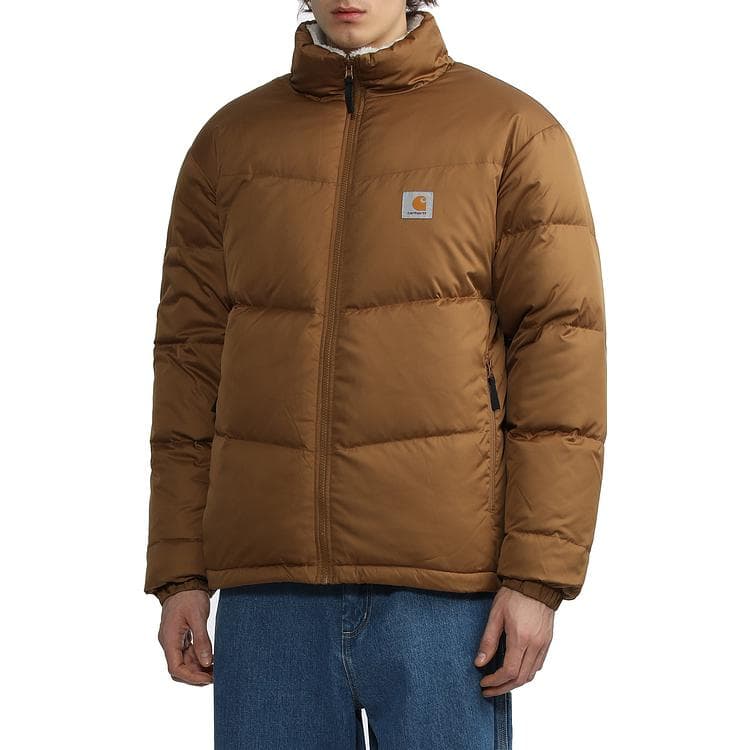 Двусторонняя куртка унисекс Carhartt WIP FW22 Cullen коричневая