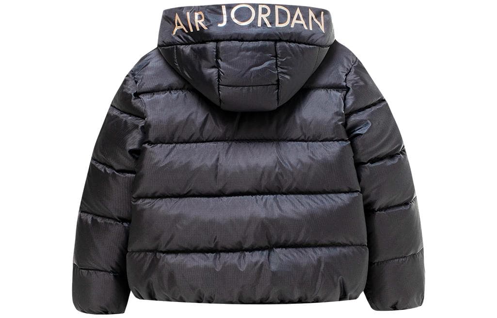 Пуховик Jordan Темно-черный Детский