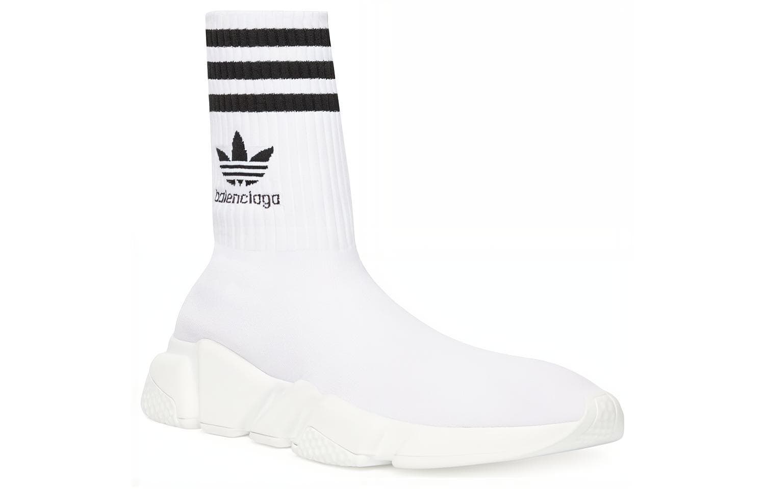 Кроссовки Balenciaga X Adidas Originals Speed ​​1.0 'Белые'