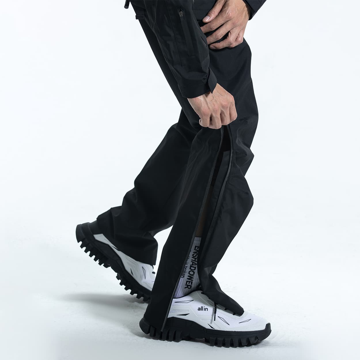 ENSHADOWER Повседневные брюки унисекс, черные