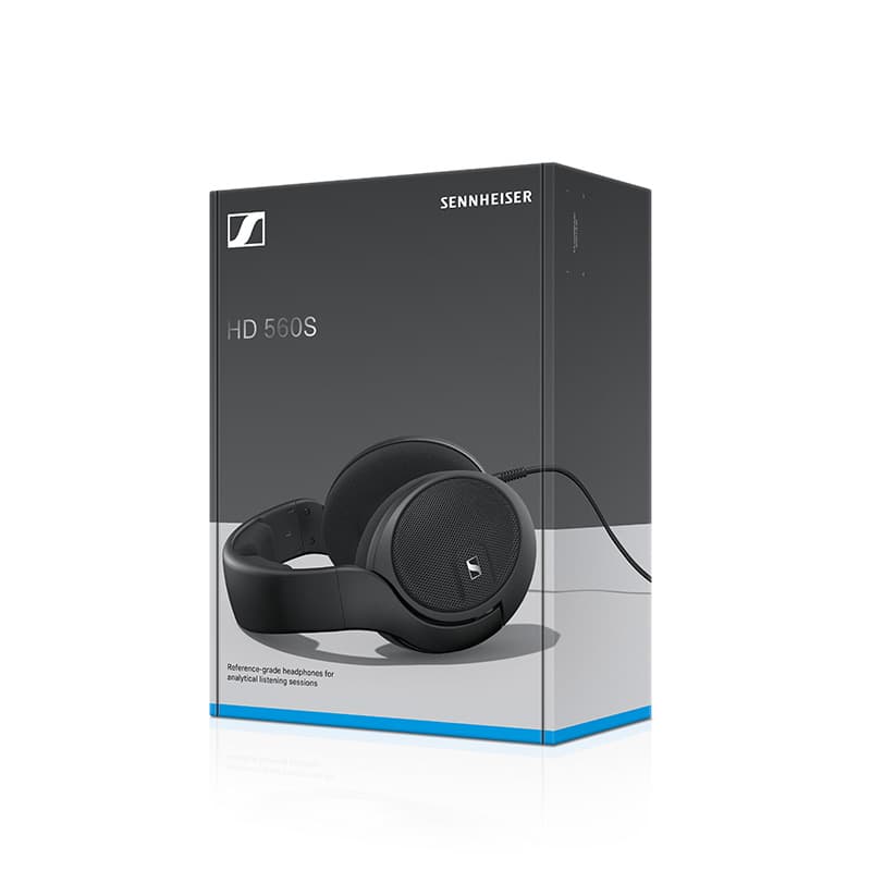 SENNHEISER HD560S Открытые полноразмерные Hi-Fi высококачественные музыкальные наушники с микрофоном