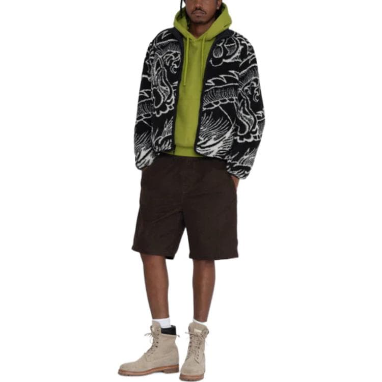 Куртка Stussy Dragon из шерпы