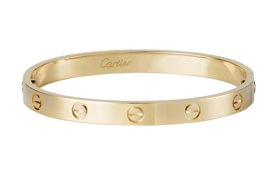 Браслет Cartier Love из 18-каратного розового золота 2010-х годов