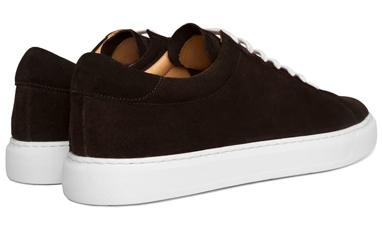 THOM WILLS Замшевая повседневная обувь Низкая обувь для скейтборда Мужская черная