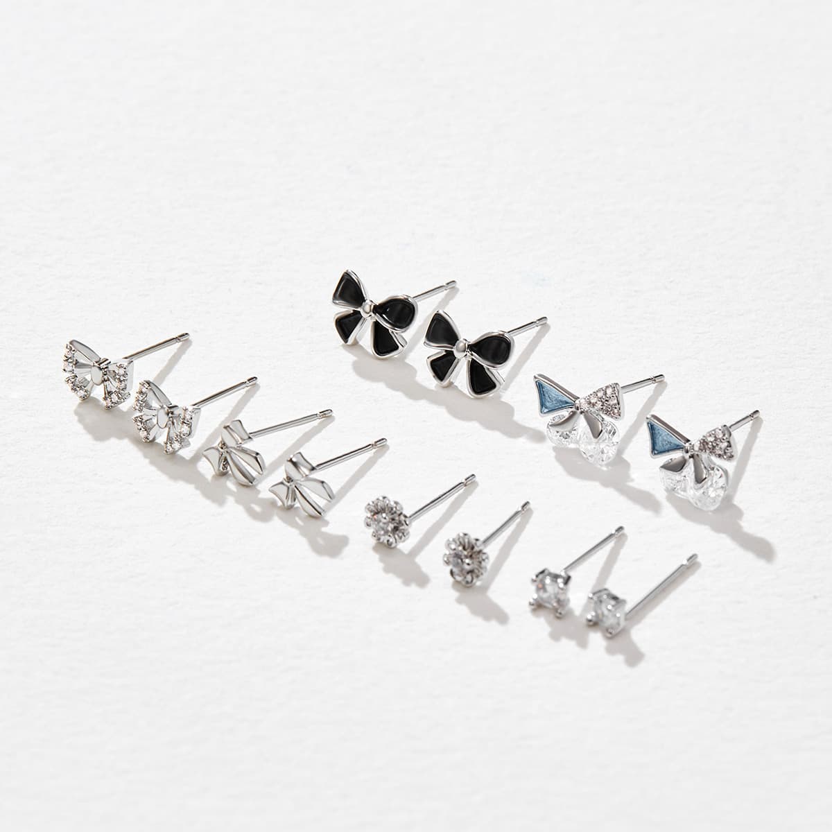 Женские медные и серебряные серьги-гвоздики DAISY BEAUTY