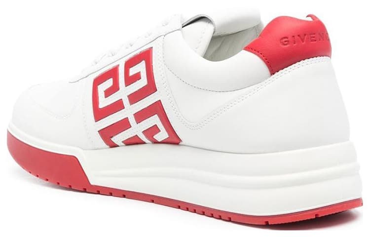 Кроссовки Givenchy G4 «Бело-красный»