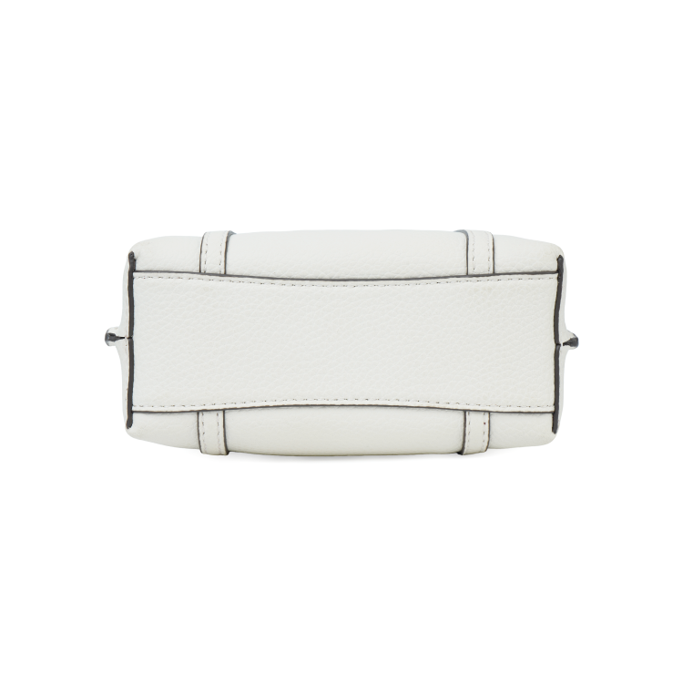 TORY BURCH Perry кожаная большая сумка с тиснением Сумка для покупок Сумка через плечо Сумка через плечо Мини-женская сумка цвета слоновой кости