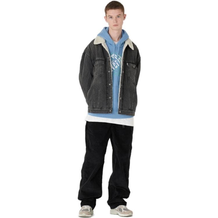 Куртки Levis мужские темно-серые