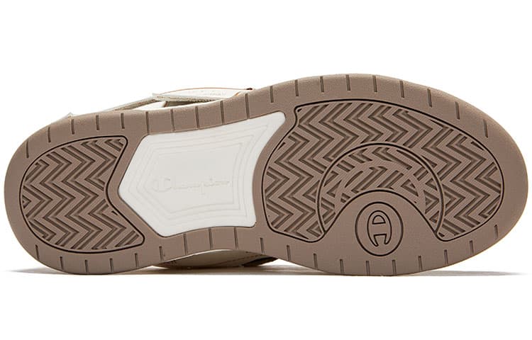 Champion Essentials Collection Низкие туфли для скейтборда Мужские Белый Шоколад Коричневый