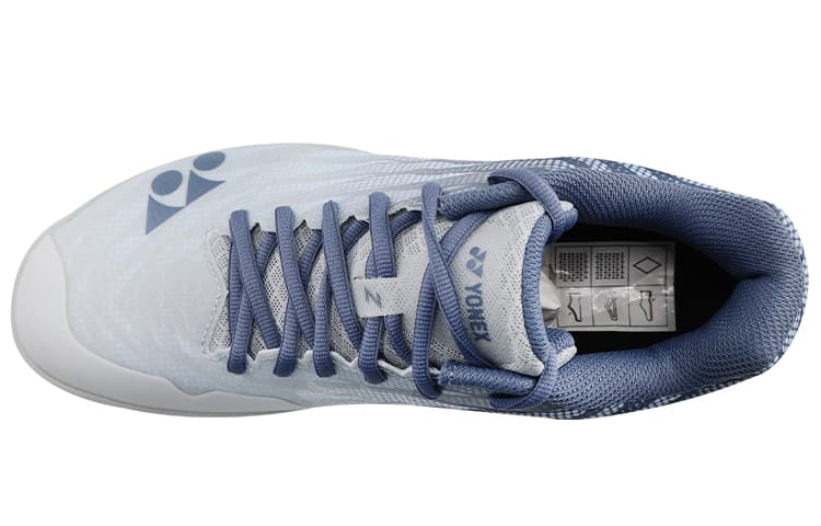 YONEX POWER CUSHION AERUS Z Низкие кроссовки для бадминтона унисекс Синий Серый