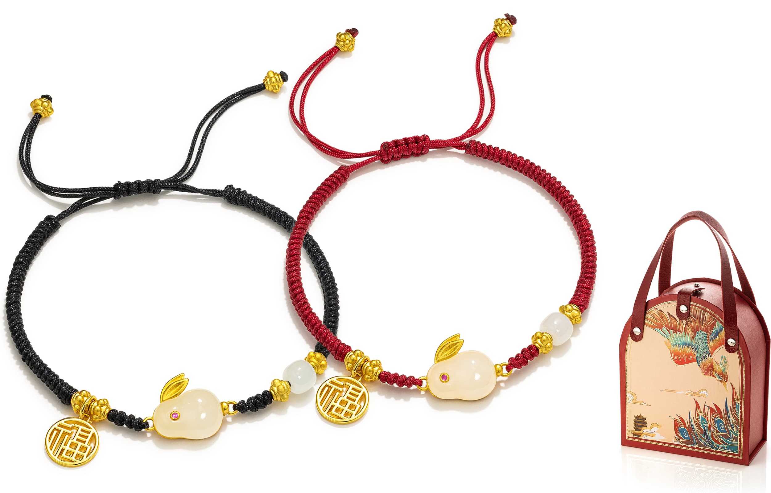 Плетеные веревочные браслеты Jodie&Kevin унисекс