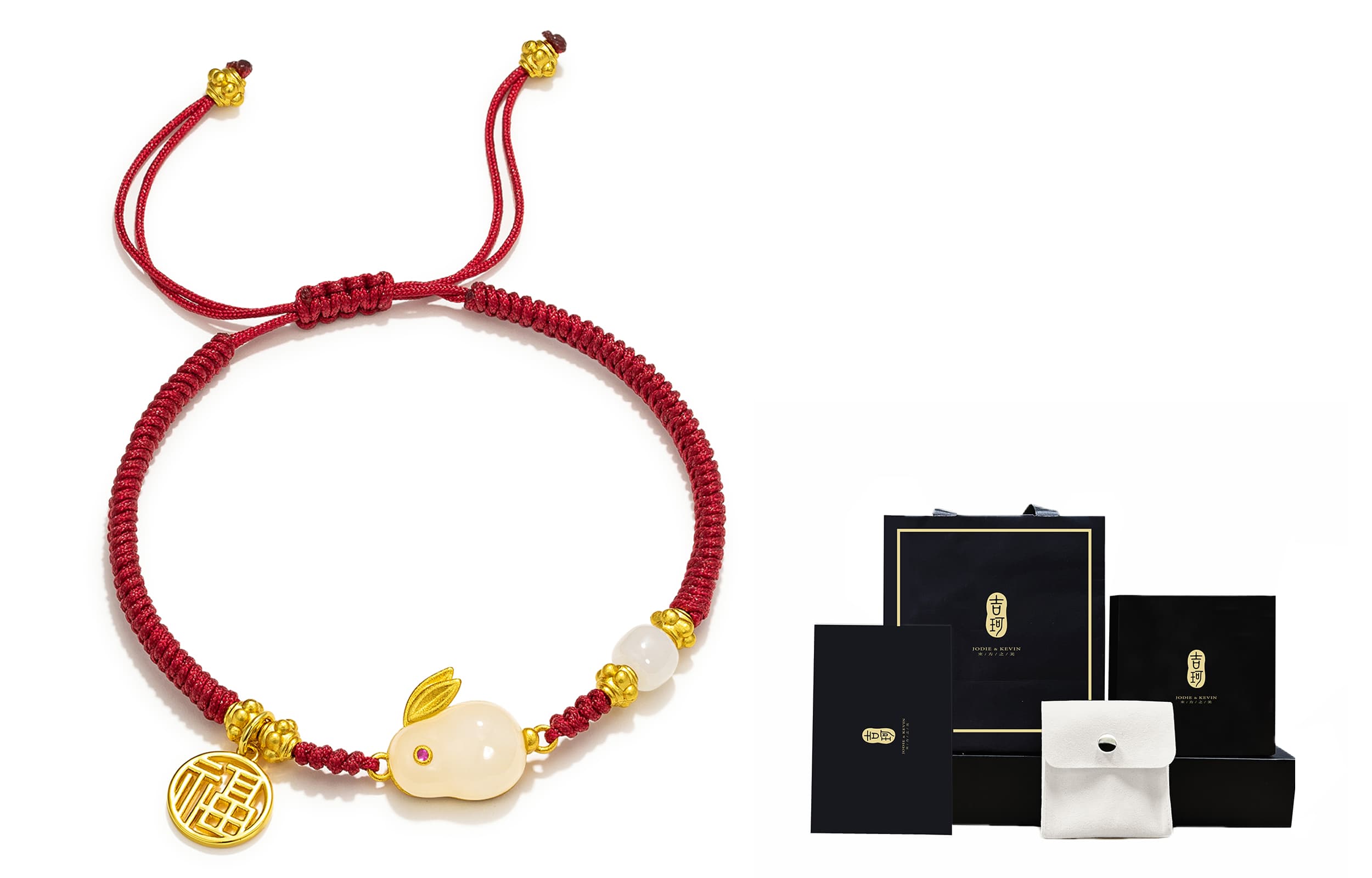 Плетеные веревочные браслеты Jodie&Kevin унисекс