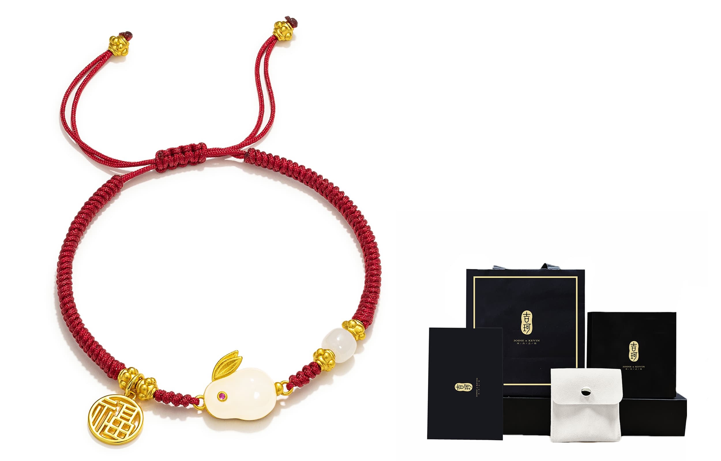 Плетеные веревочные браслеты Jodie&Kevin унисекс