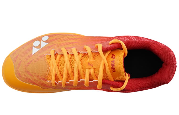 YONEX POWER CUSHION AERUS Низкие кроссовки для бадминтона мужские оранжево-красные