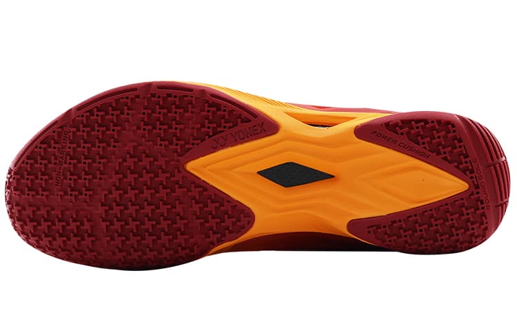 YONEX POWER CUSHION AERUS Низкие кроссовки для бадминтона мужские оранжево-красные