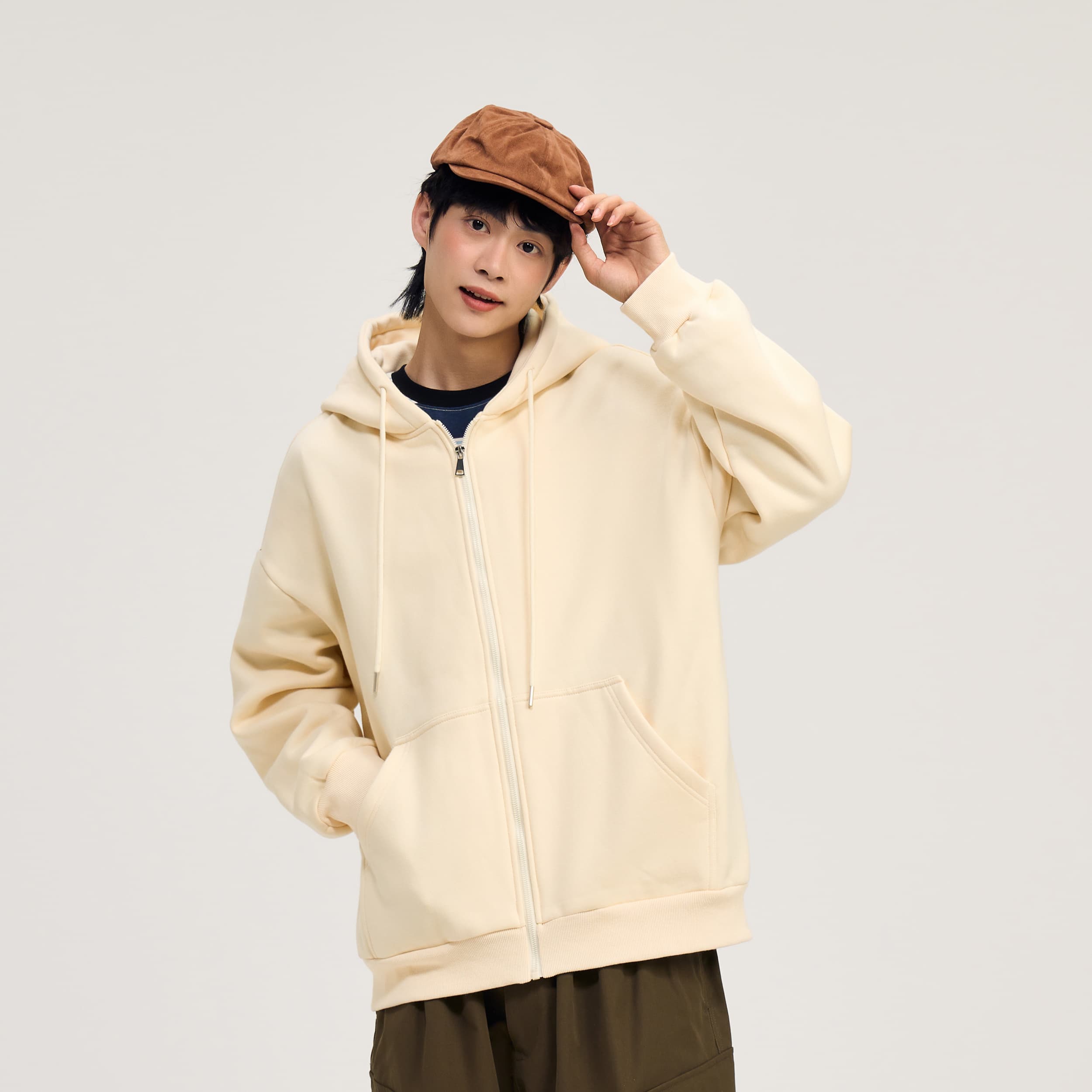 Толстовка с универсальными шаблонами унисекс